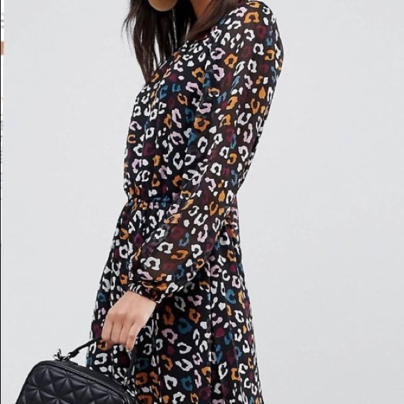 NWOT Y.A.S Animal Print Dress - Cheetah Leopard - Picture 6 of 6